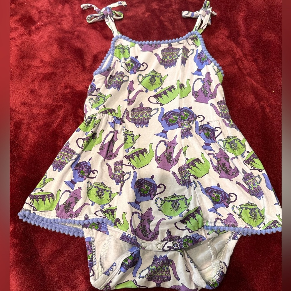 Kate Quinn Bamboo Bubble Romper NWOT 2T